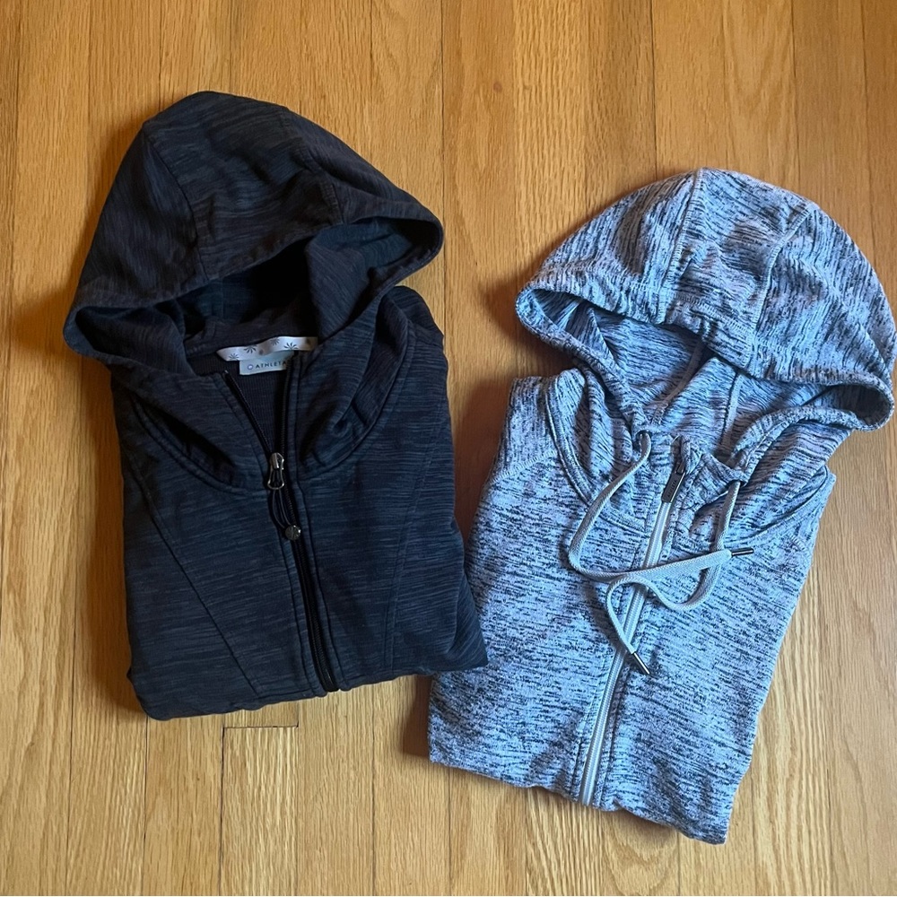 Two Athleta Sweatshirts